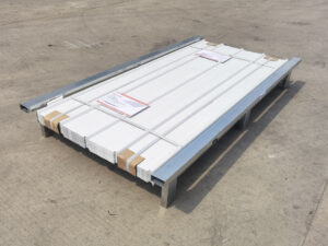 7ft long corrugated PPGI(Pre-painted & galvanized) steel panels-S2134