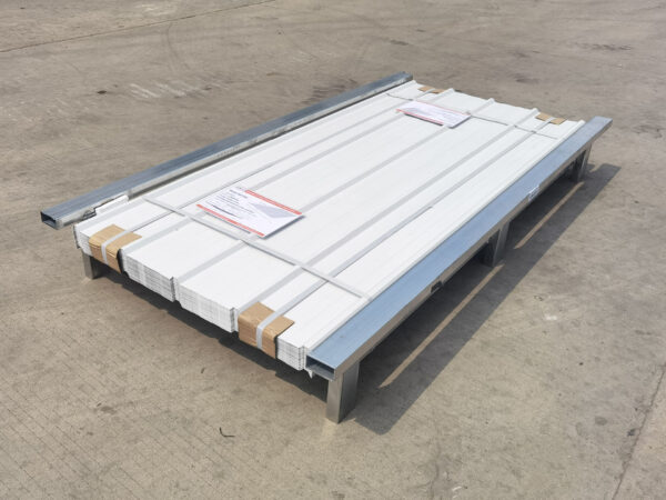 7ft long corrugated PPGI(Pre-painted & galvanized) steel panels-S2134