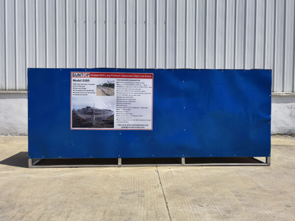 500ft Long Premium Galvanized Chain Link Fence(G500) - Image 4