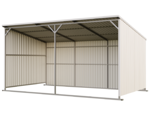 20Ft x 12Ft Livestock Metal Shed-SC2012