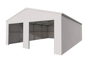 25Ft x 41Ft Double Garage Metal Shed-S2541